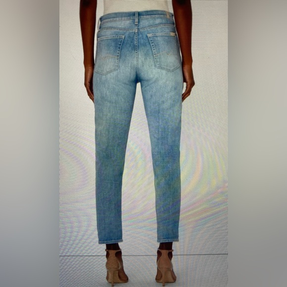 7 For All Mankind Left hand Josefina jeans in Maldon. Size 27 - boyfriend jeans - Picture 4 of 9